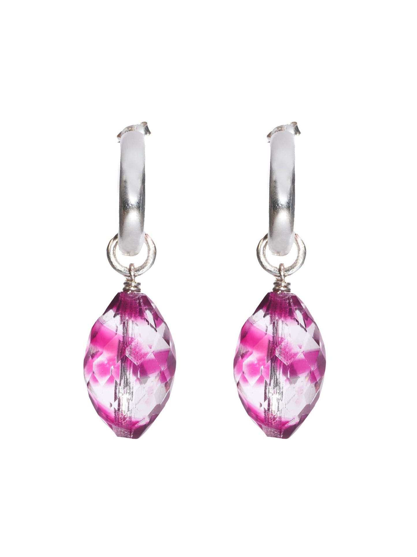 Prismatic Deep Purple Hoops
