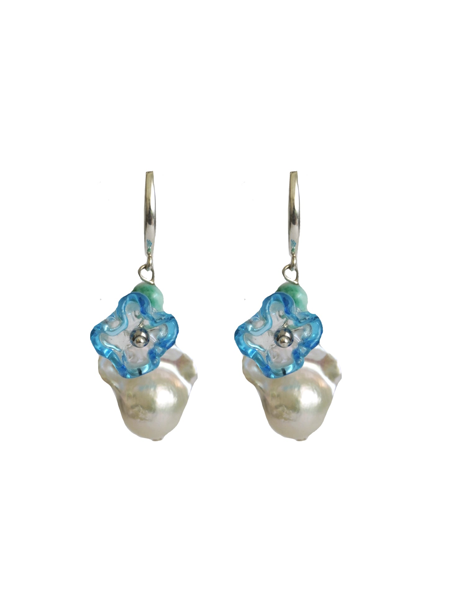 Kiddo Turquoise Hoops