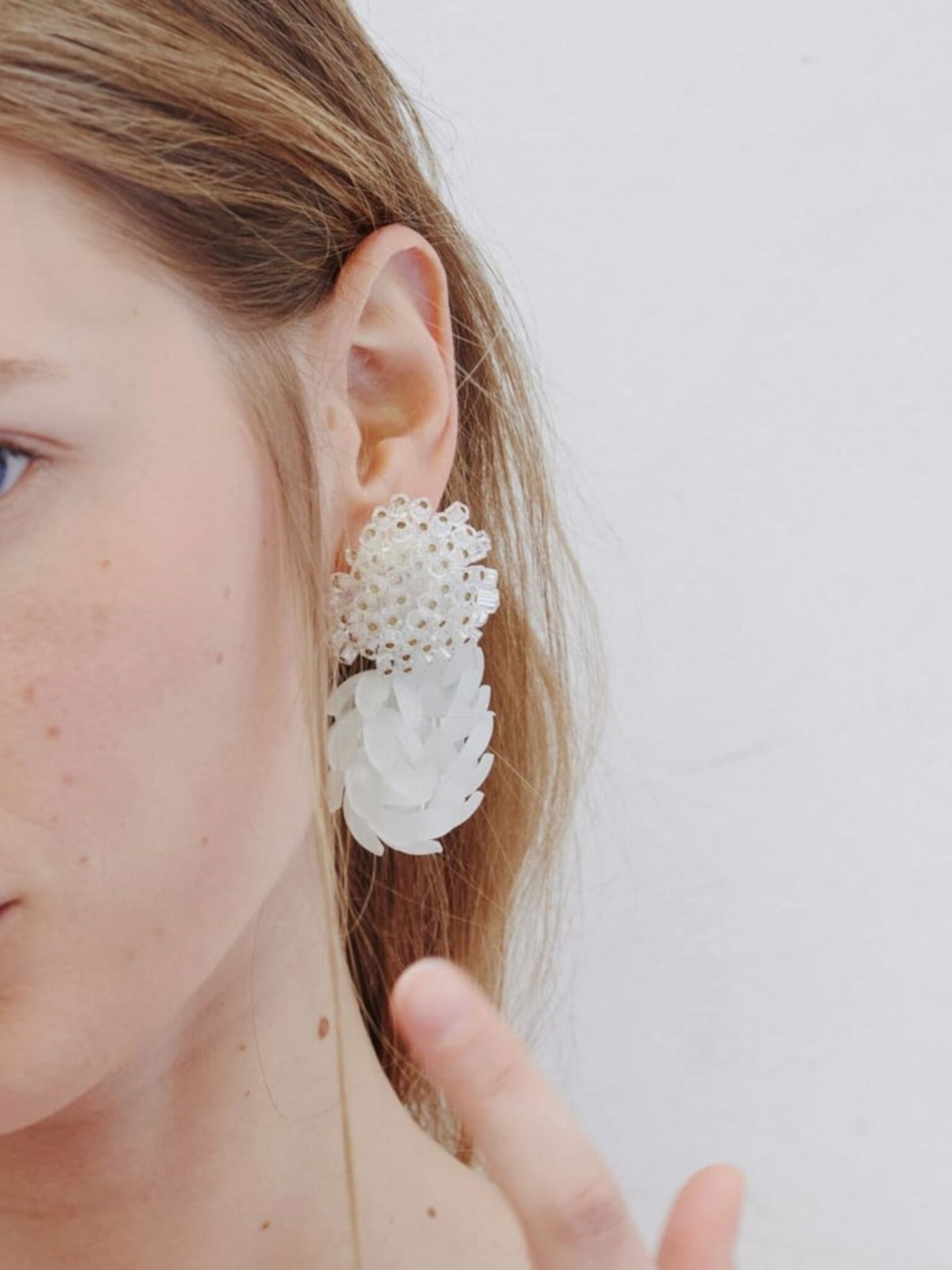 Alkekengi Cystal Earrings