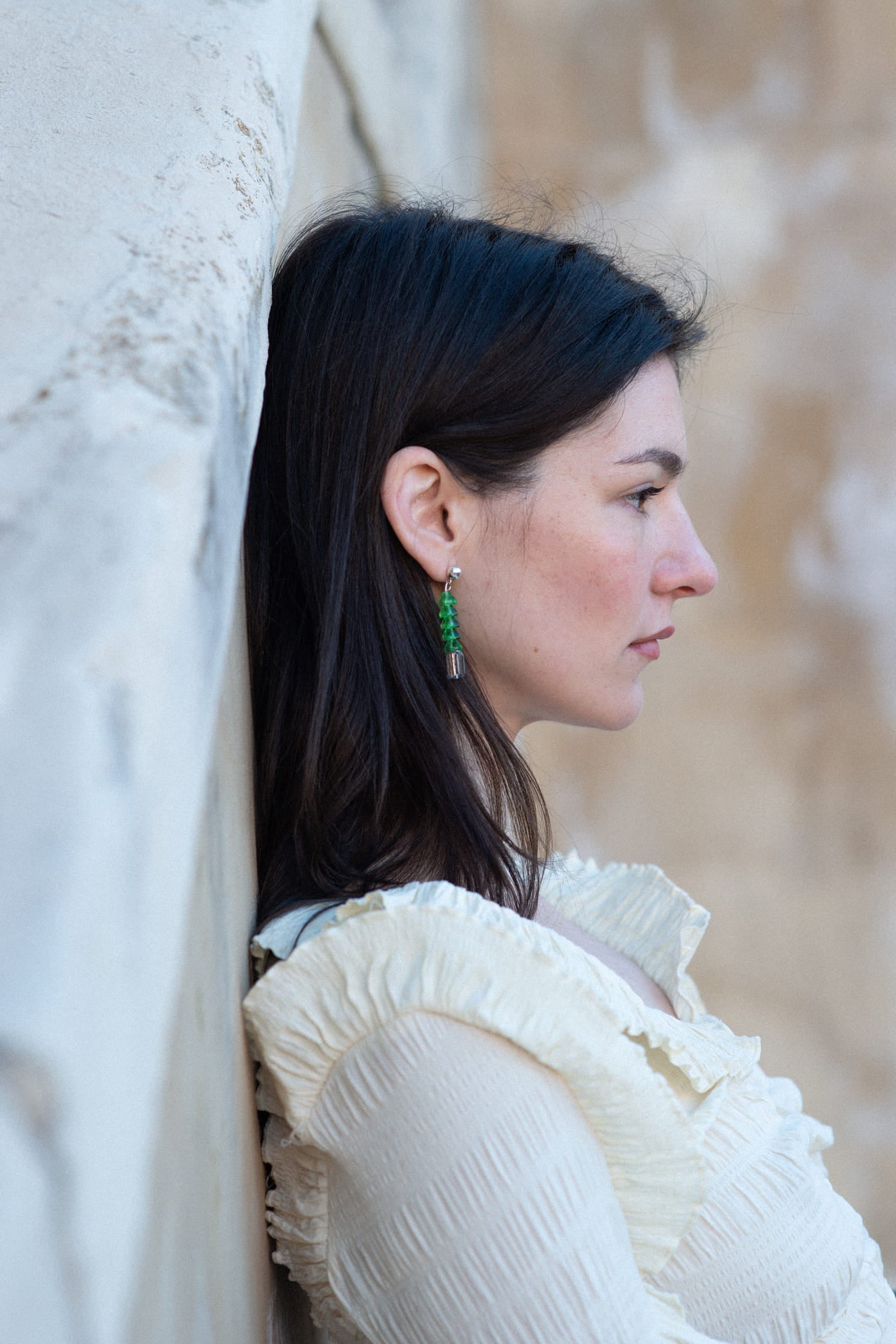 Oruga Neon Earrings