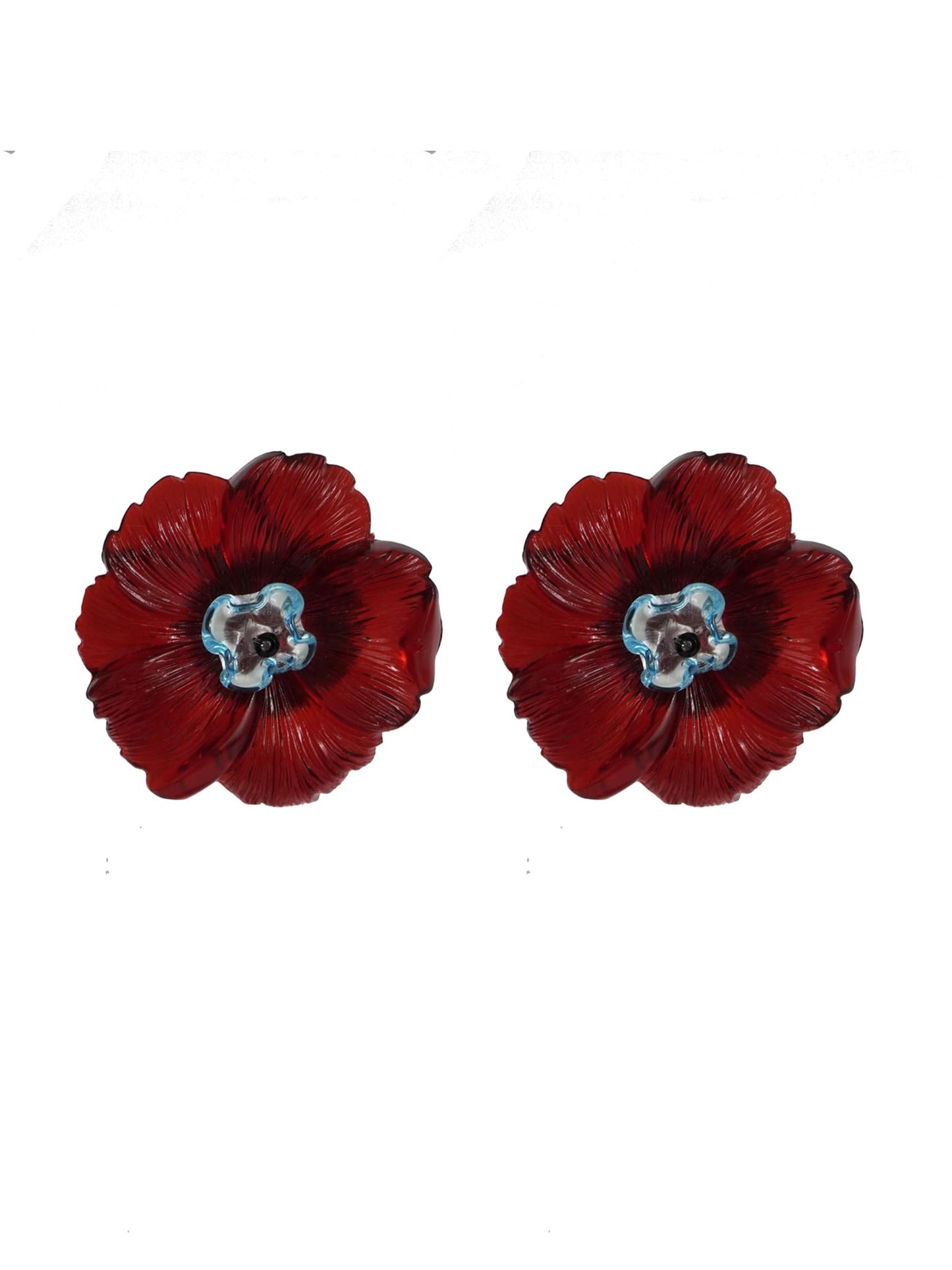 Camelia Rouge Earrings