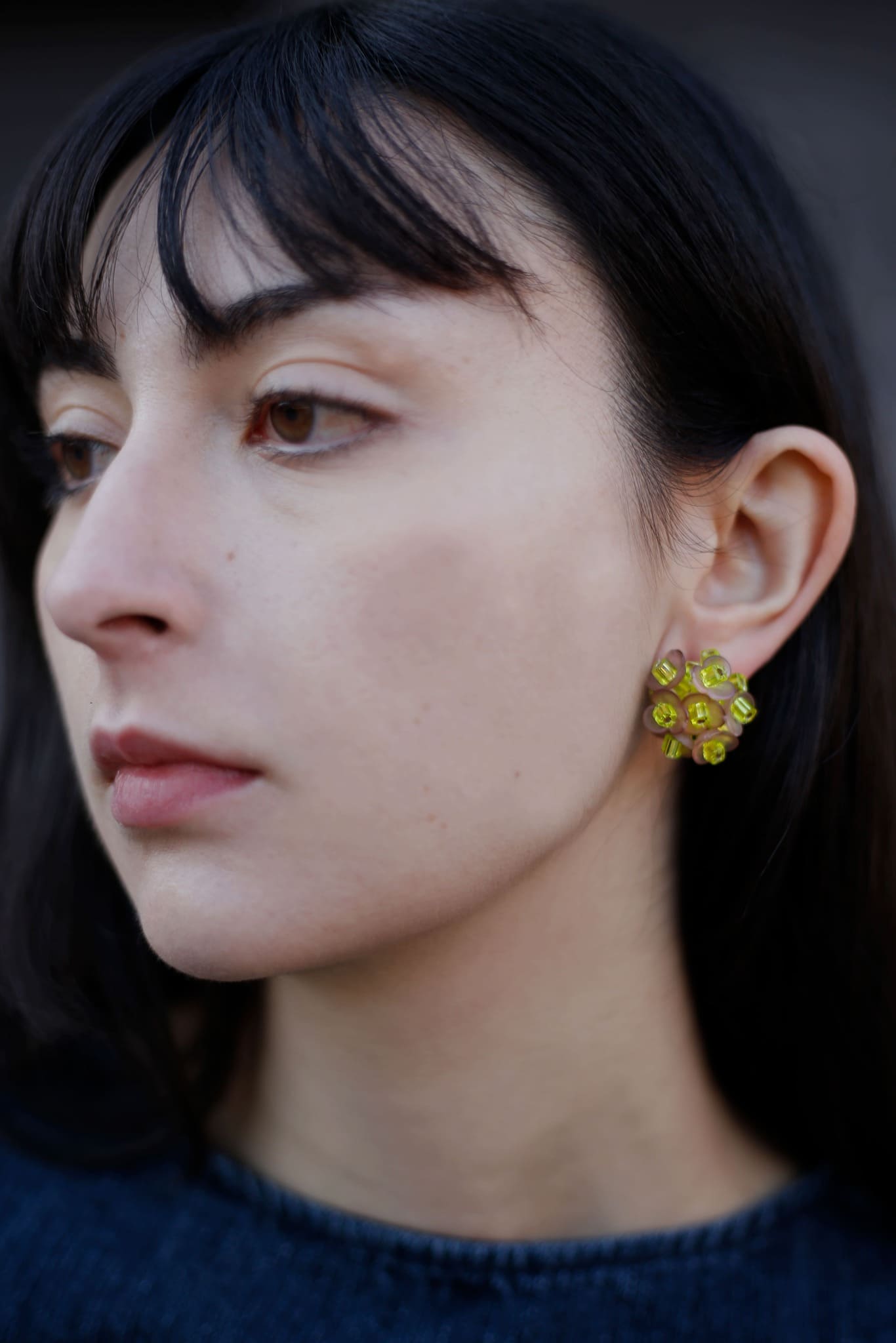 Sakura Simple Matrix Earrings