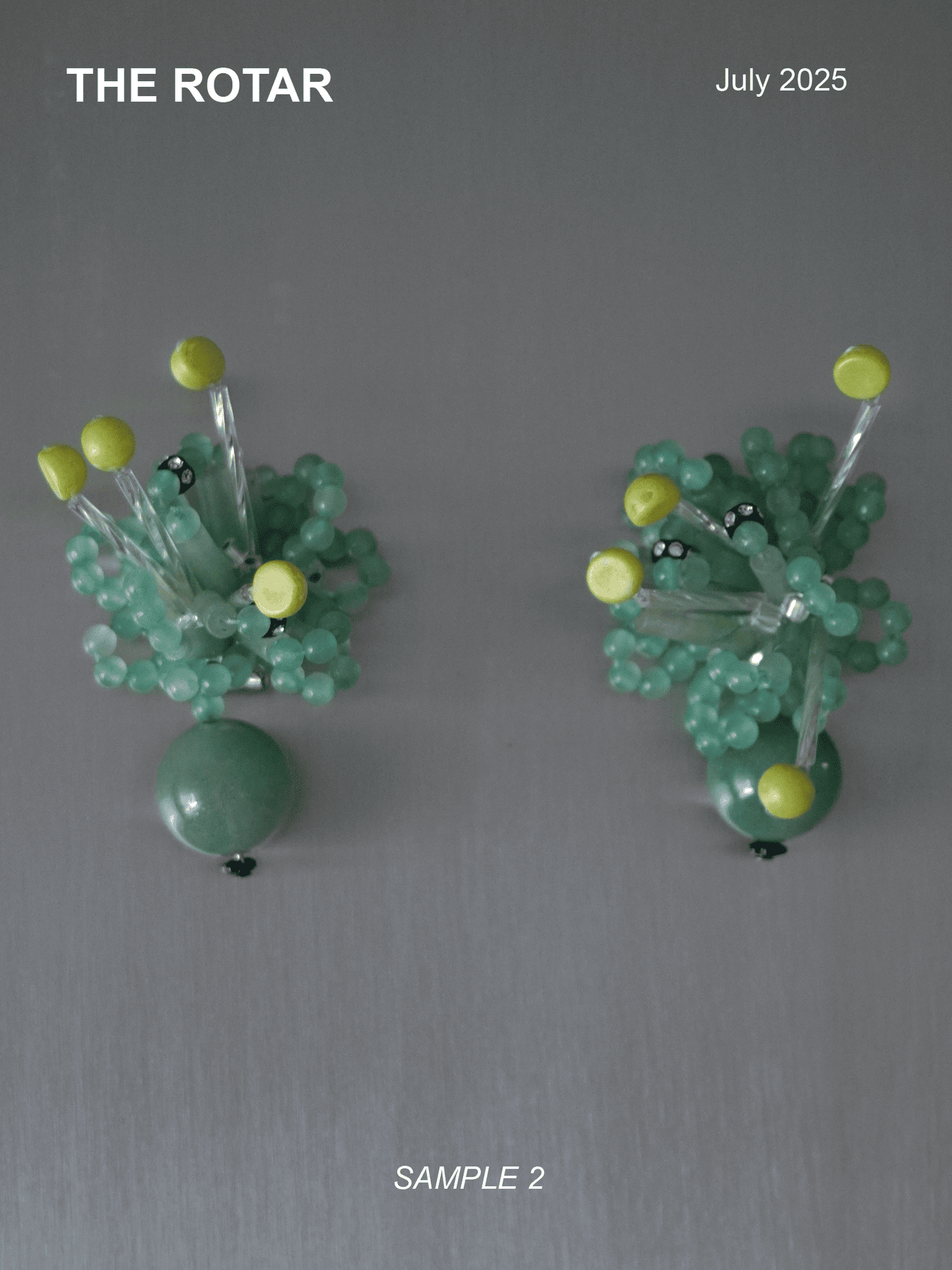 Sample #2 Earrings - the rotar.