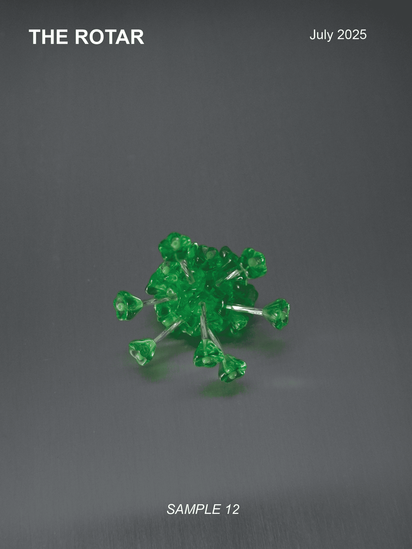 Sample #12 Earring - the rotar.