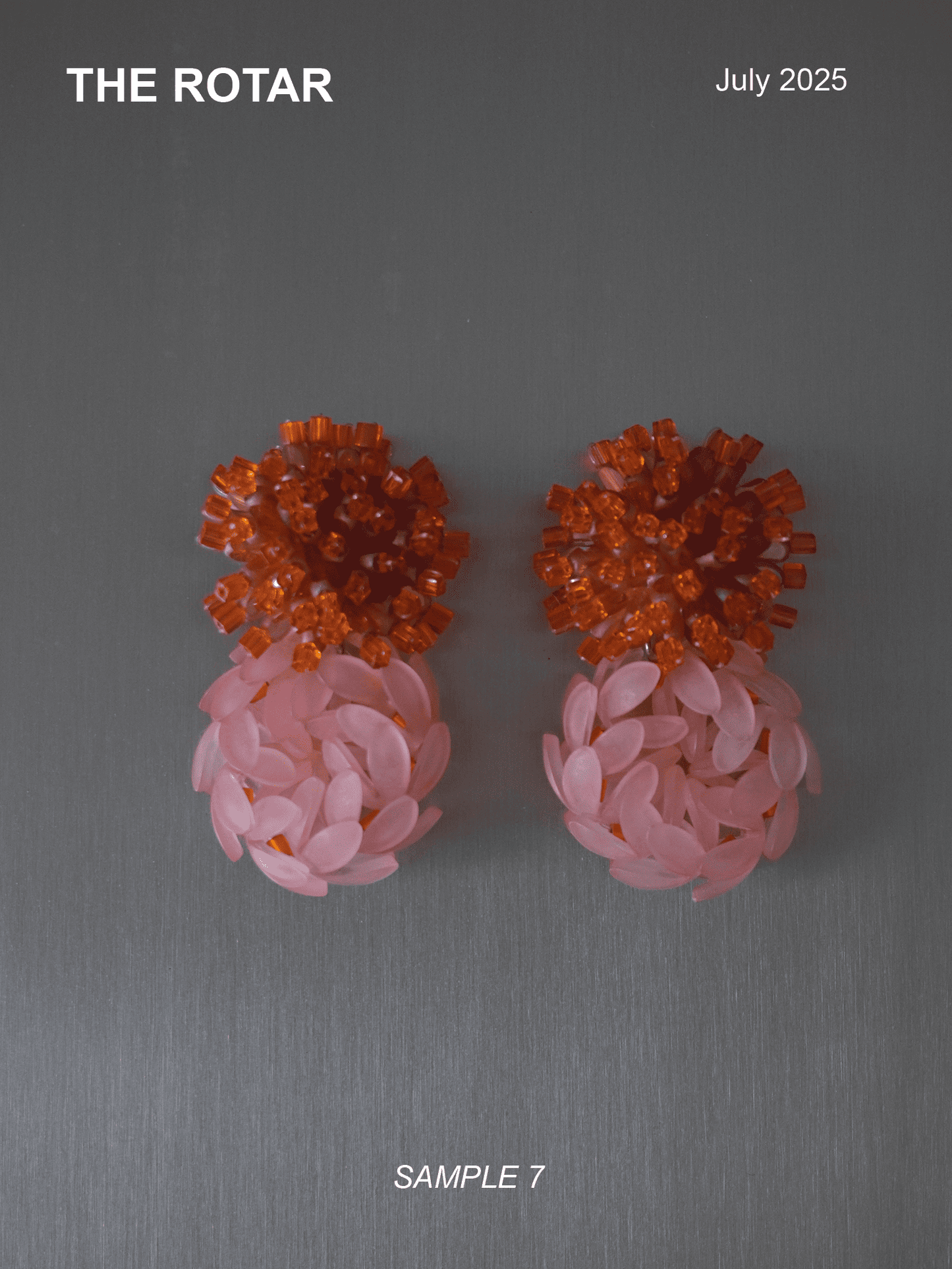 Alkekengi Pink Earrings (SAMPLE SALE)