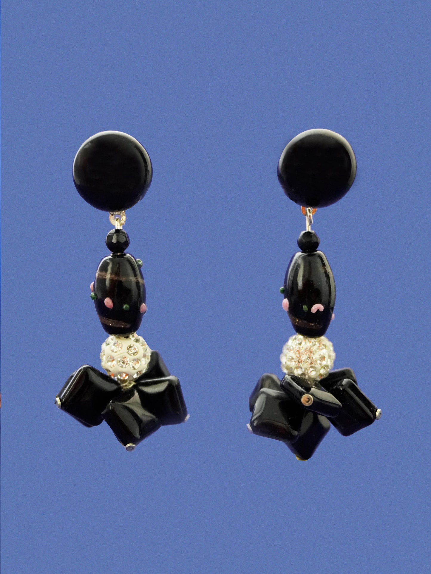 Sauco Black earrings