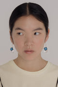 Elan Blue Earrings