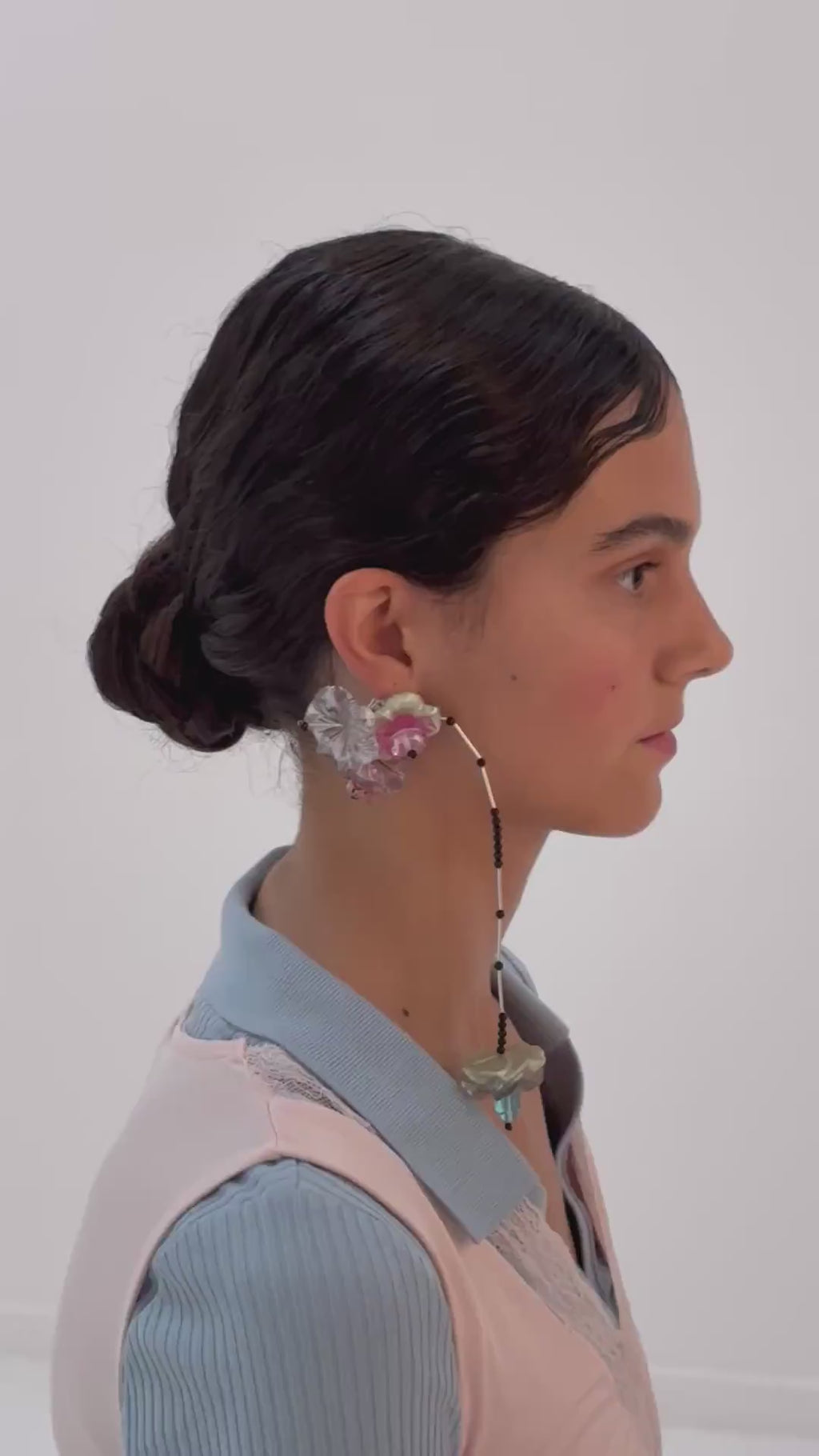 Snowdrop Pastel Earring