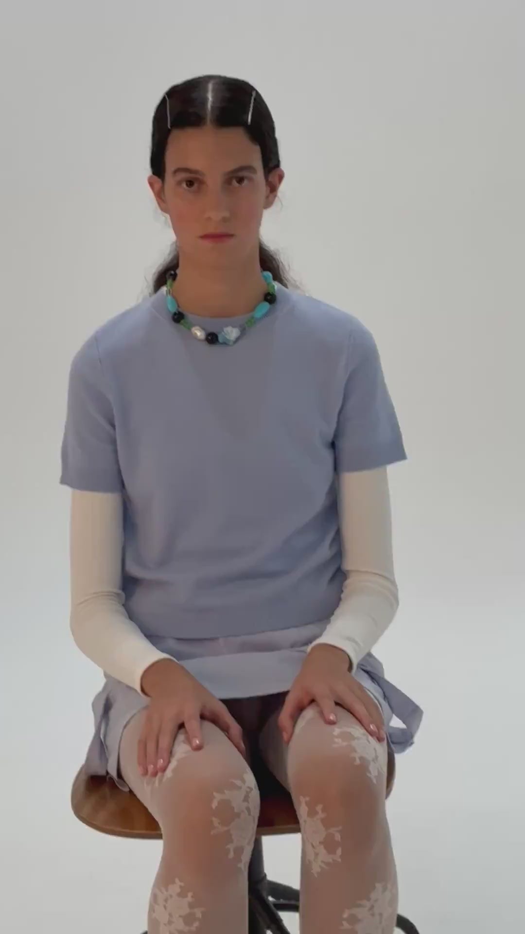 Sky Light Blue Necklace