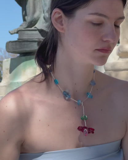 Camelia Rouge Necklace