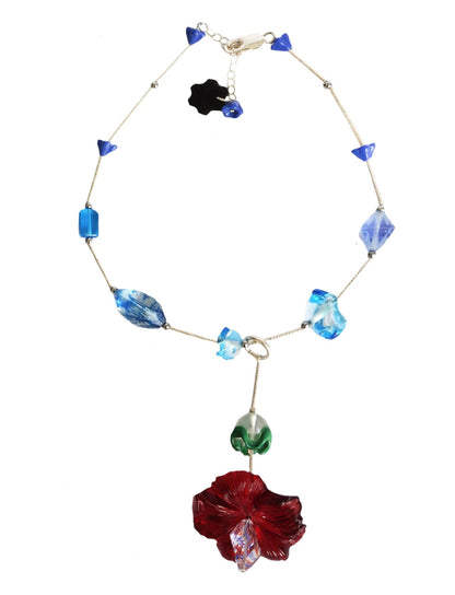 Camelia Rouge Necklace