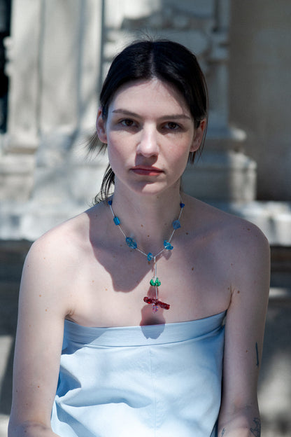 Camelia Rouge Necklace