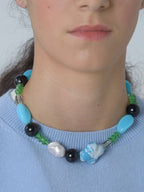 Sky Light Blue Necklace