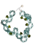 Twister Fleur Aquamarine Necklace