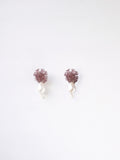 Blooming Pearl Lilac Earrings