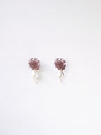 Blooming Pearl Lilac Earrings