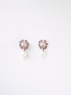 Blooming Pearl Lilac Earrings