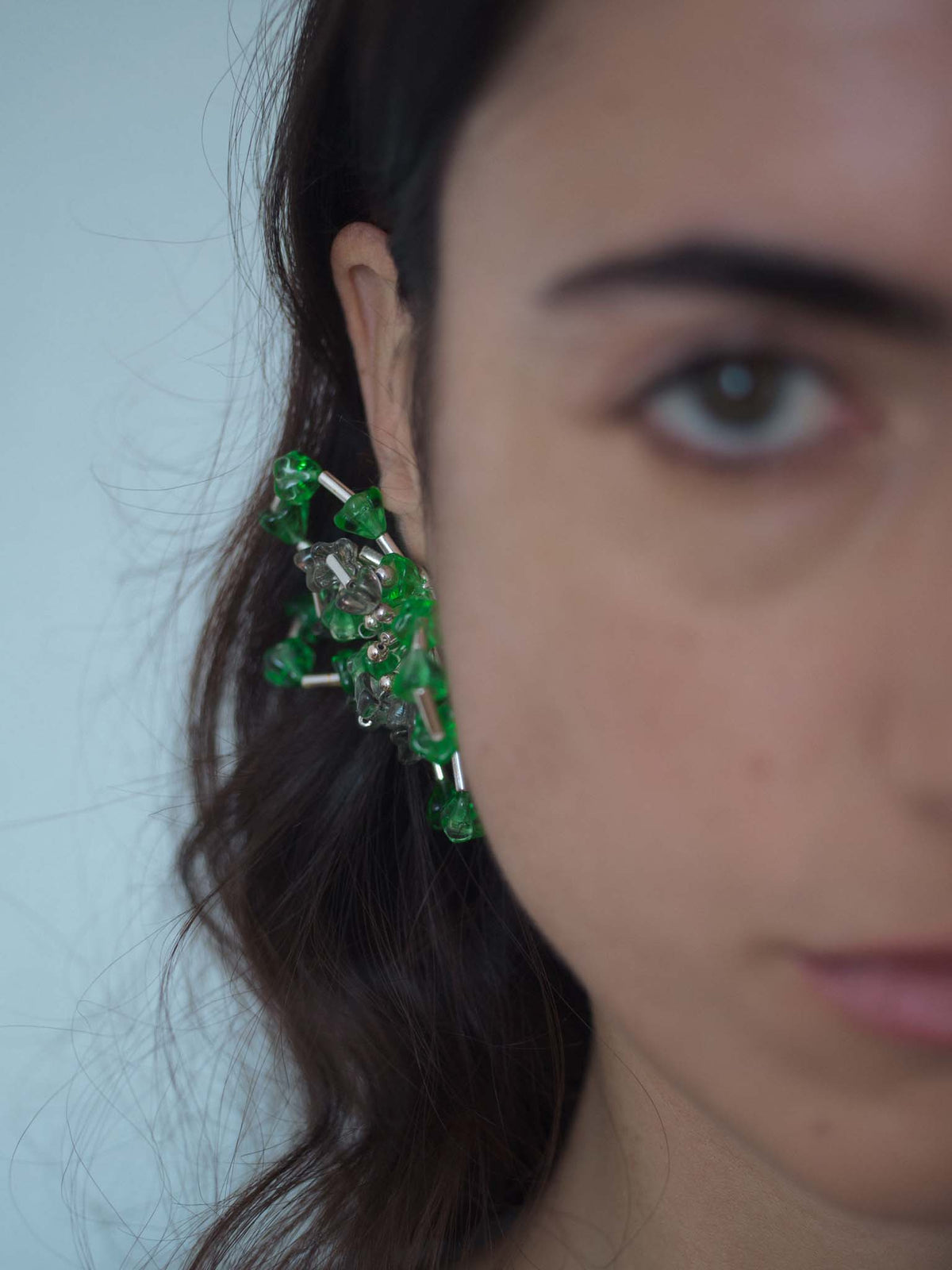Vine Green Earrings