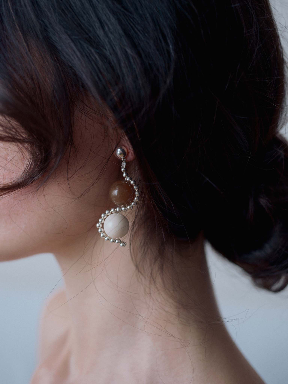 Yin Yang Butter Earrings