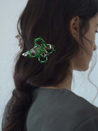 Vine Green Hair Clip