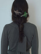 Vine Green Hair Clip