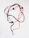 Bubbles Fuschia Necklace