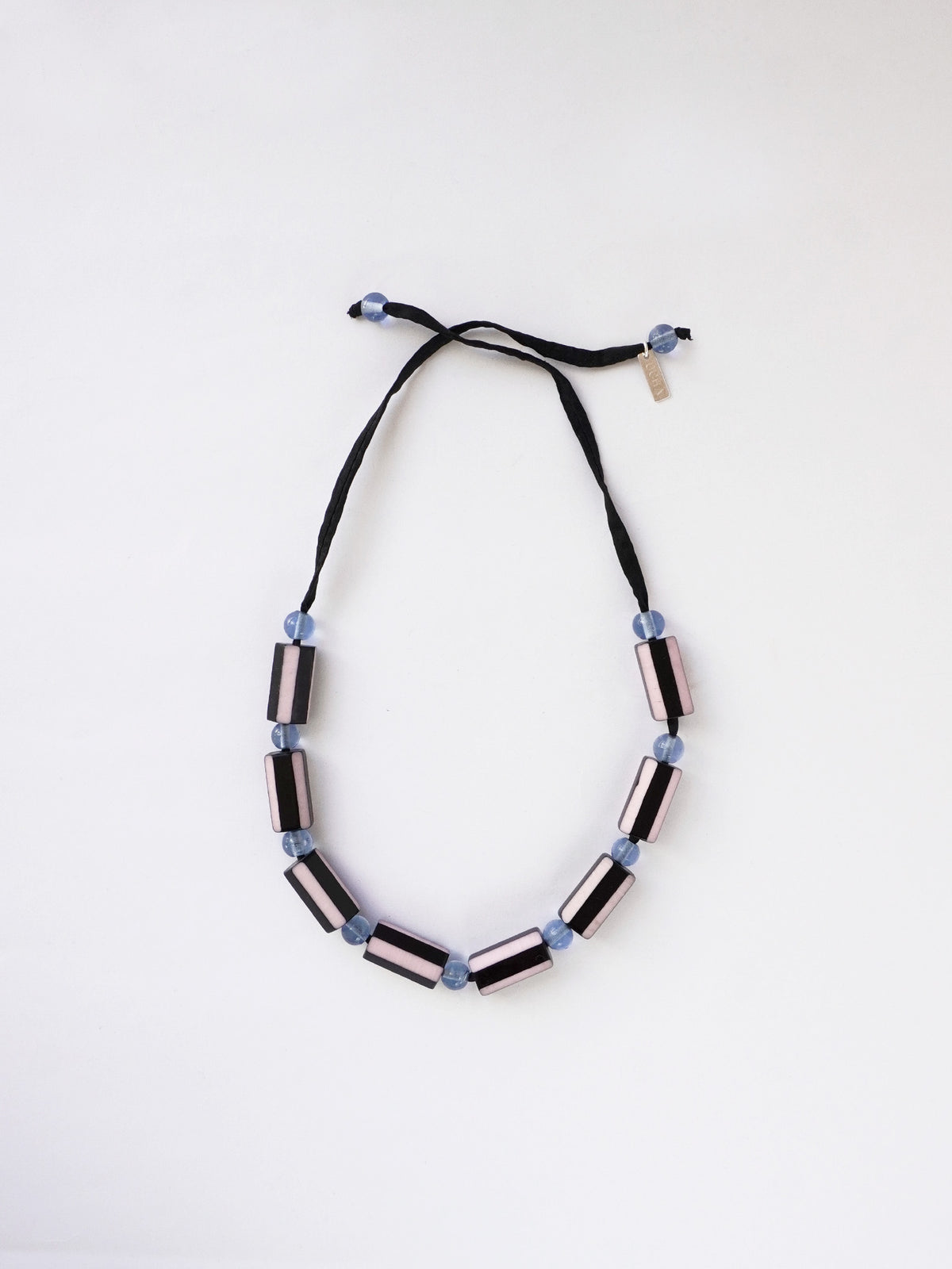 Stripe Pink Necklace