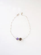 Yin Yang Lilac Necklace