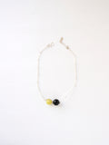 Yin Yang Yellow Necklace