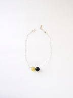 Yin Yang Yellow Necklace