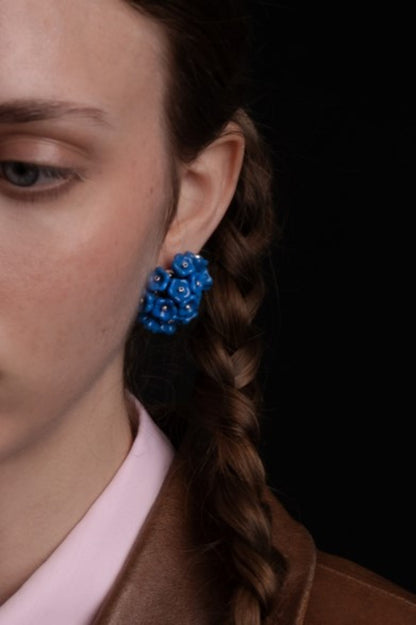 Blooming Blue Earrings