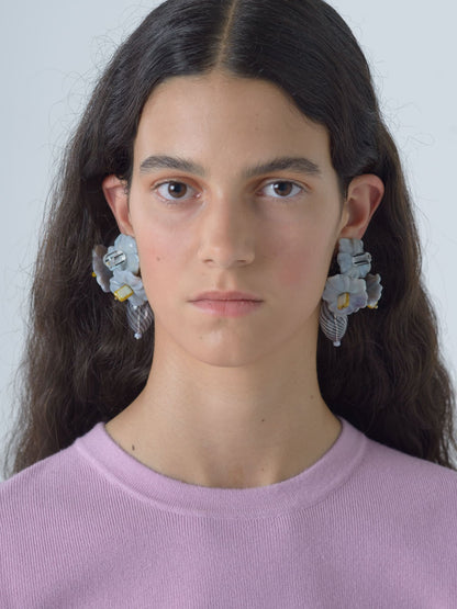 Gumpas Grey Earrings