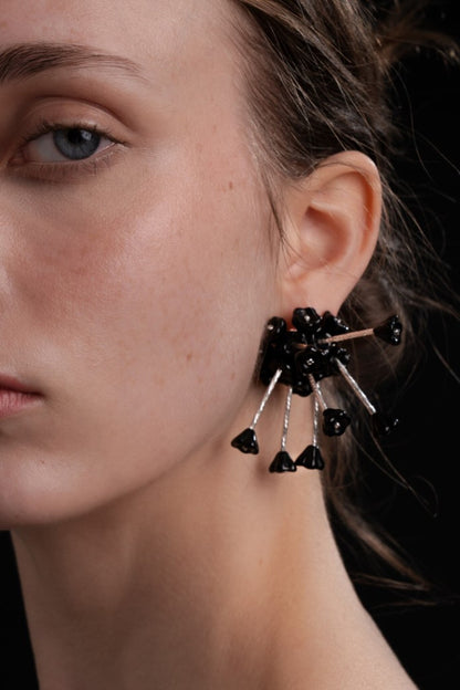 Balsam Black Earrings