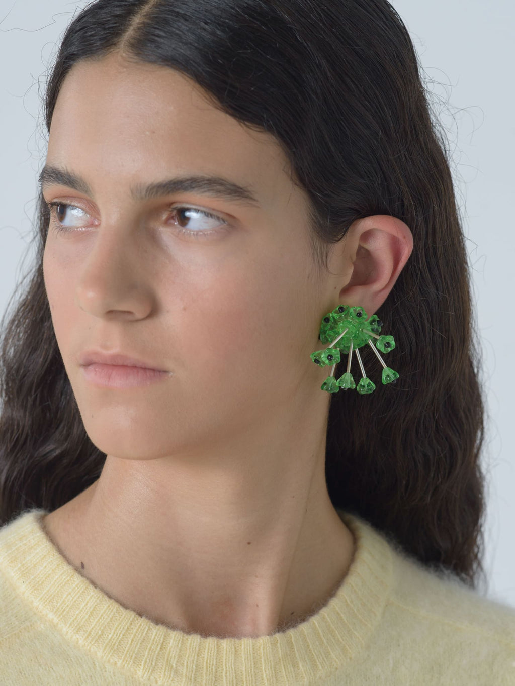 Balsam Green Earrings