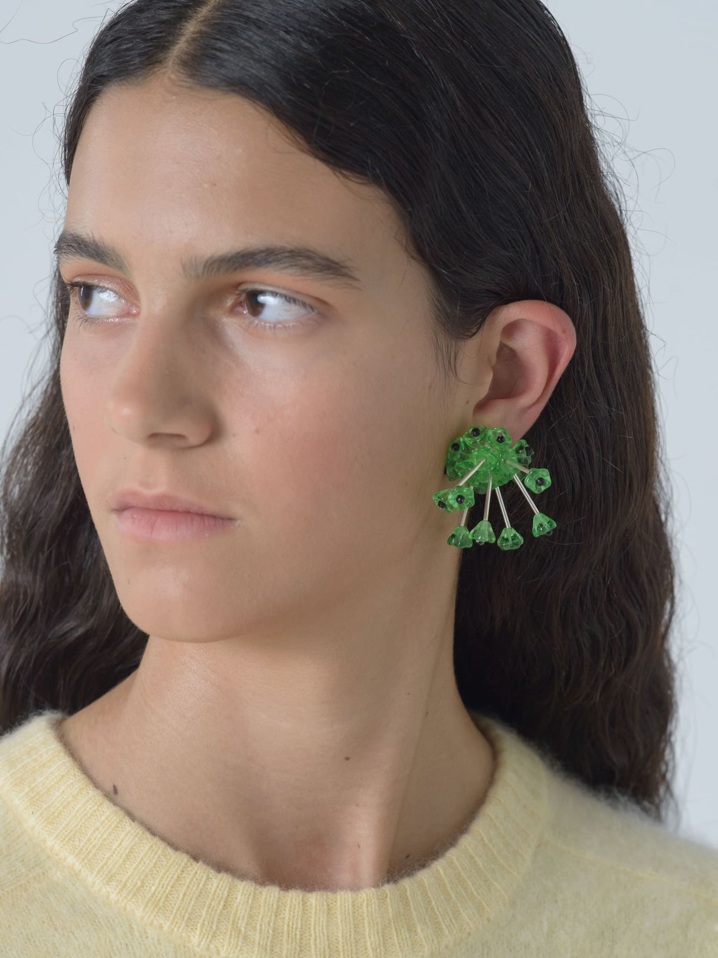 Balsam Green Earrings