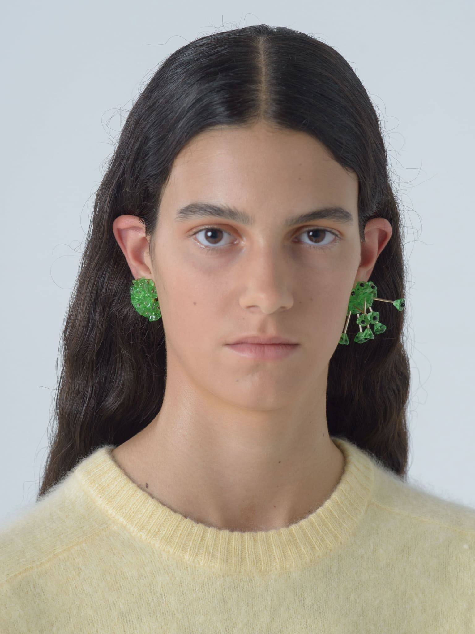 Balsam Green Earrings