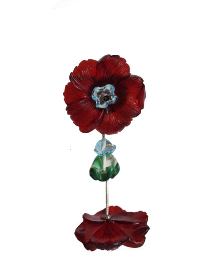 Lady of the Camelias Rouge Earring