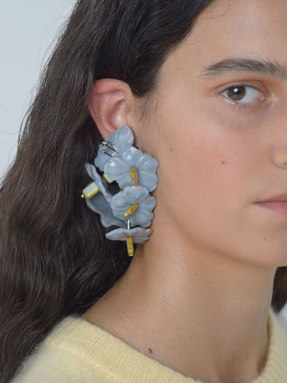 Strotha Grey Earrings