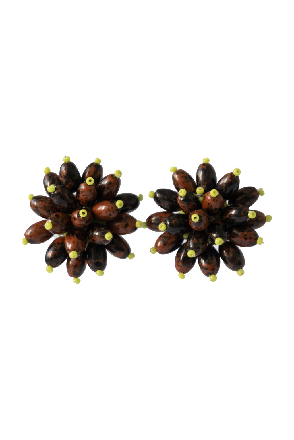 Clematides Simple Jaspeados Earrings