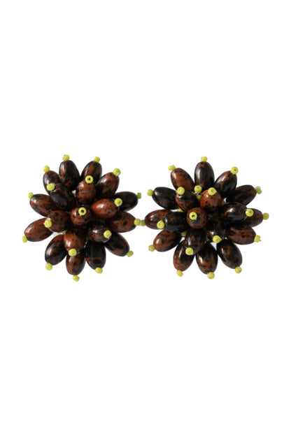 Clematides Simple Jaspeados Earrings