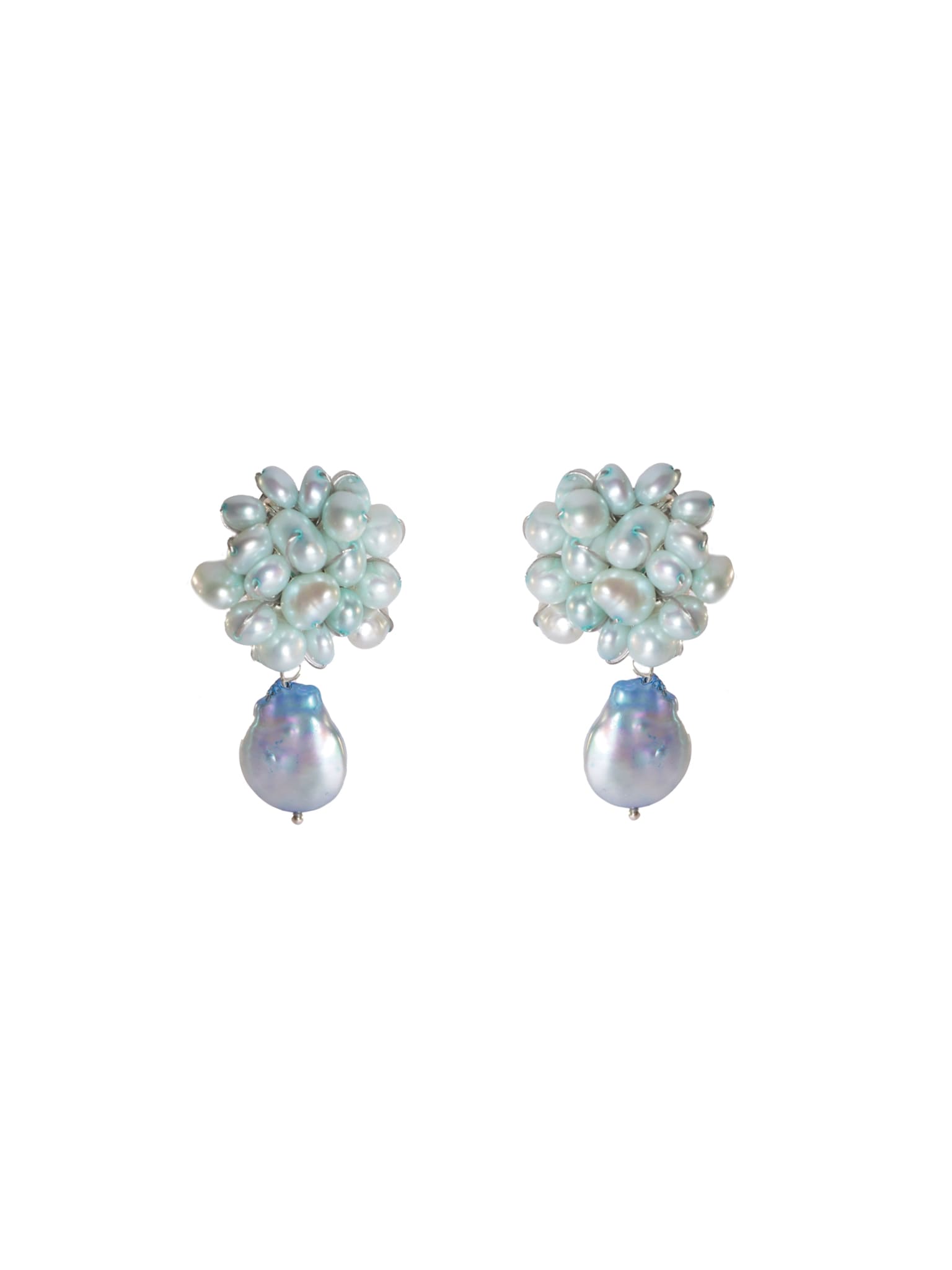 Curio Petit Light Blue Earrings