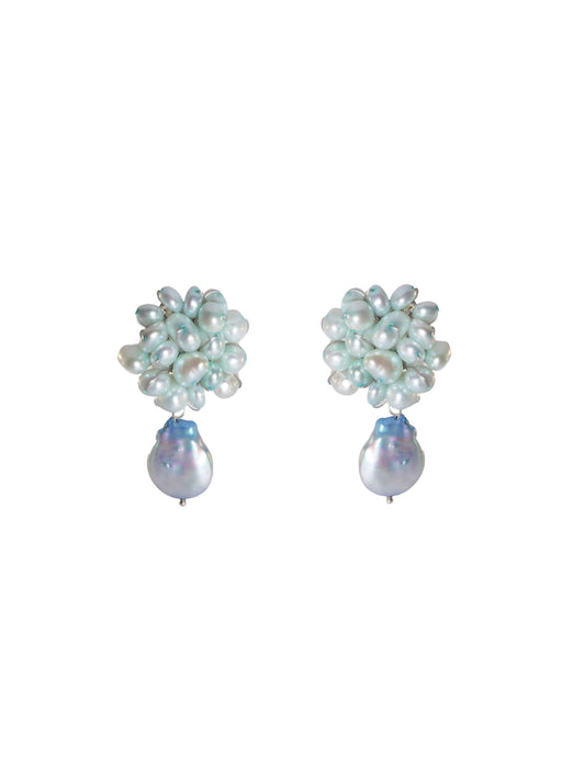 Curio Petit Light Blue Earrings