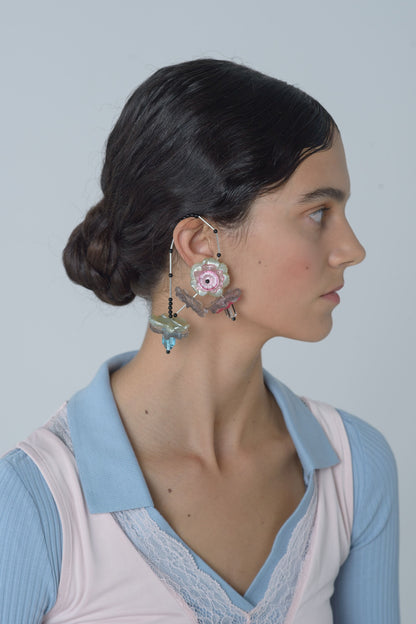 Snowdrop Pastel Earring