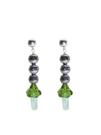 Magic Mushroom Green Earrings
