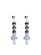 Magic Mushroom Light Blue Earrings