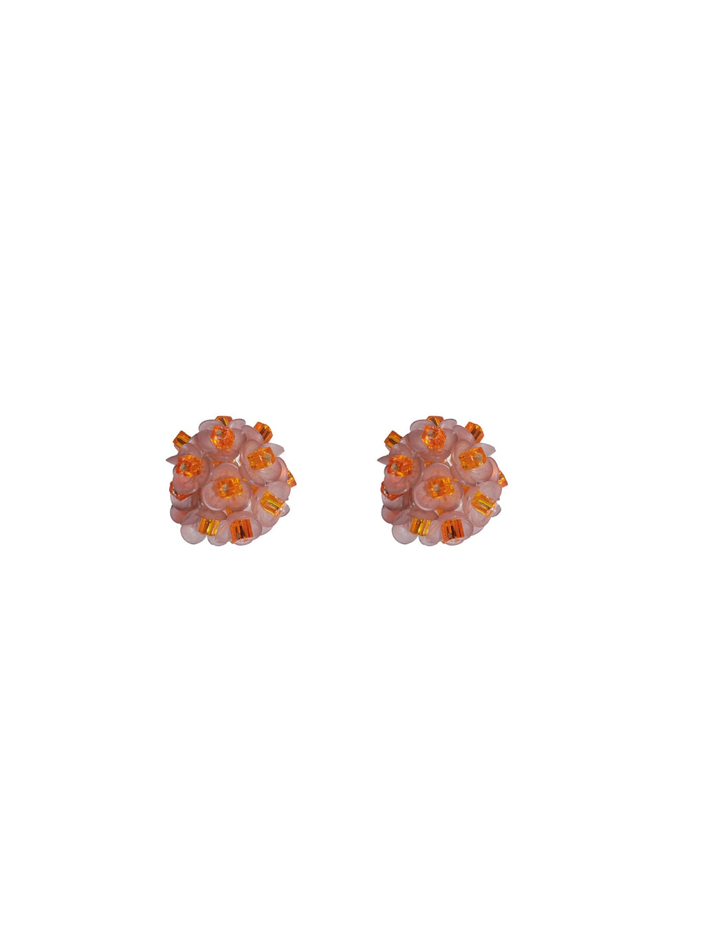 Sakura Simple Tangerine Earrings