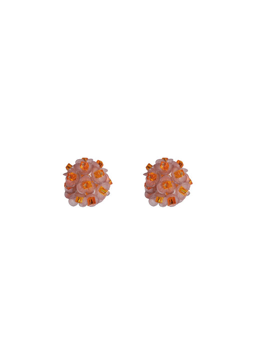 Sakura Simple Tangerine Earrings