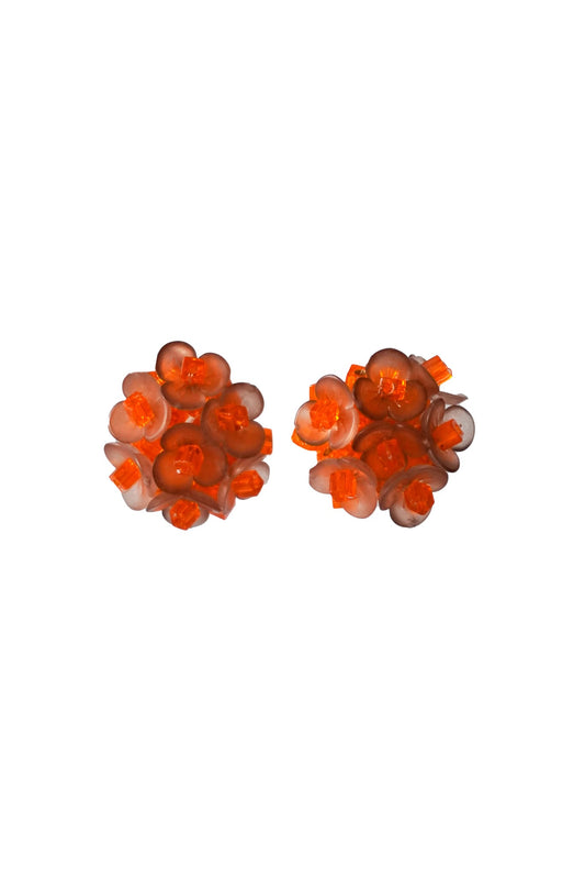 Sakura Simple Tangerine Earrings