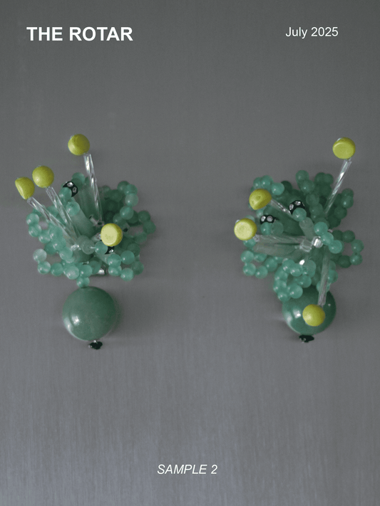 Sample #2 Earrings - the rotar.