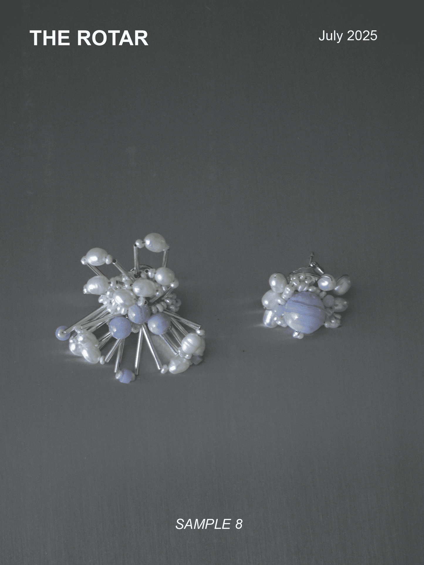 Sample #8 Earrings - the rotar.